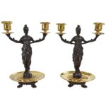 chandelier deesse athena bronze (2)