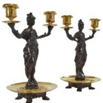 chandelier deesse athena bronze (3)