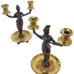 chandelier deesse athena bronze (6)