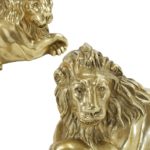 paire de lions en bronze (1)