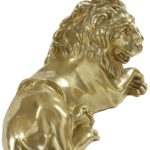 paire de lions en bronze (3)