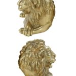 paire de lions en bronze (4)