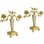 chandelier opaline bronze (3)