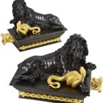 sculpture lion au serpent (9)