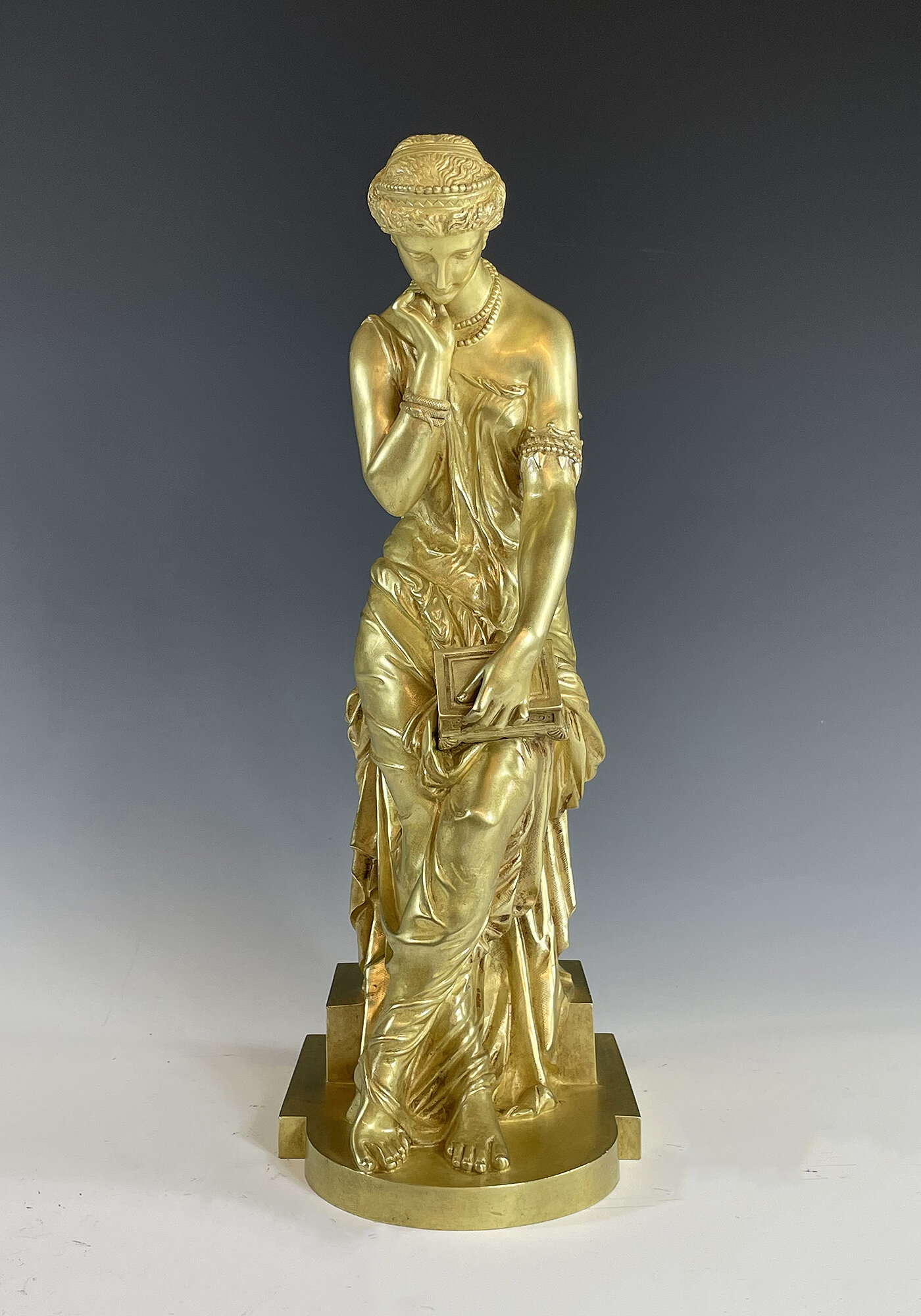 sculpture bronze pandore boite (1)