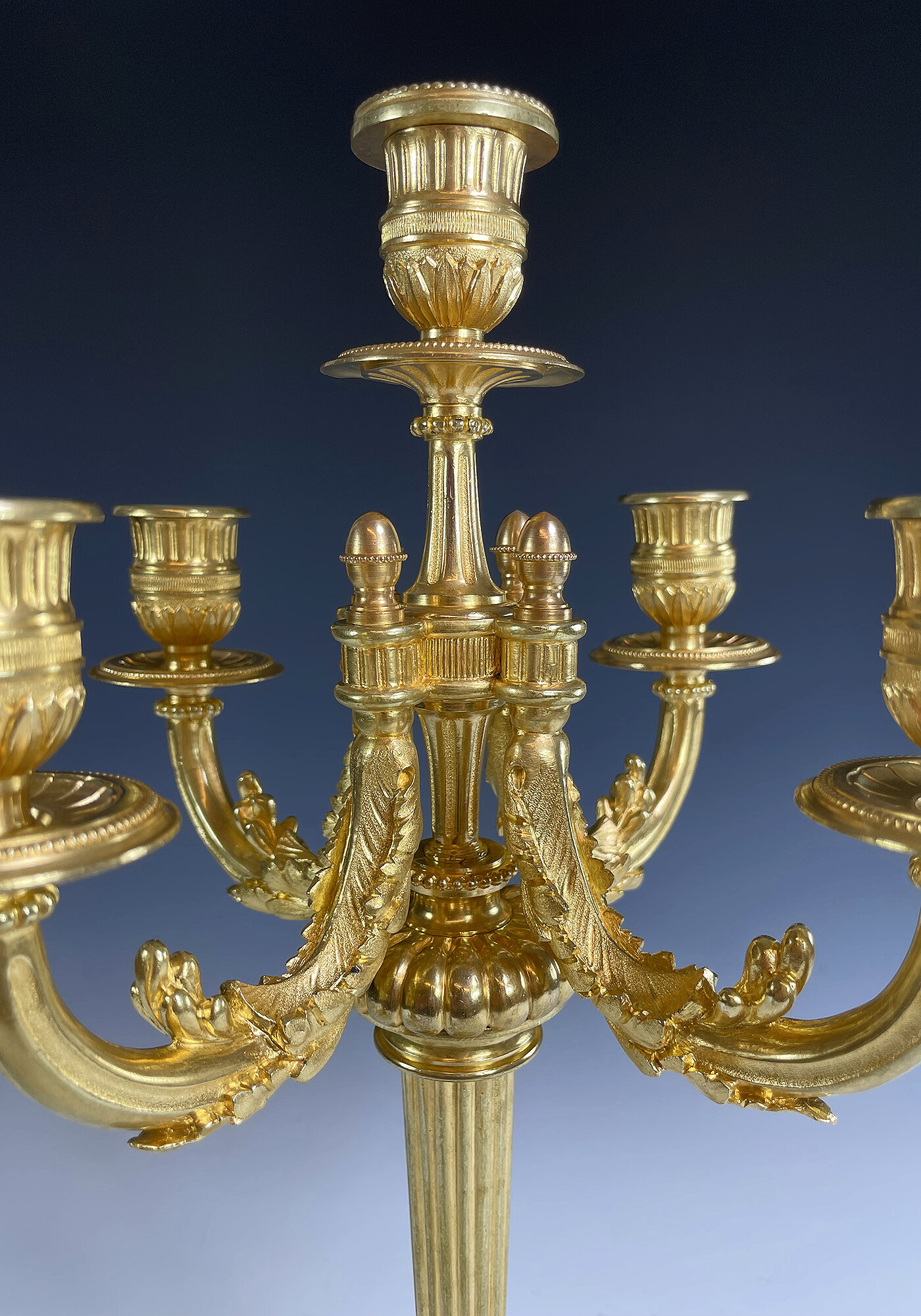 paire de chandelier en bronze napoléon III (5)