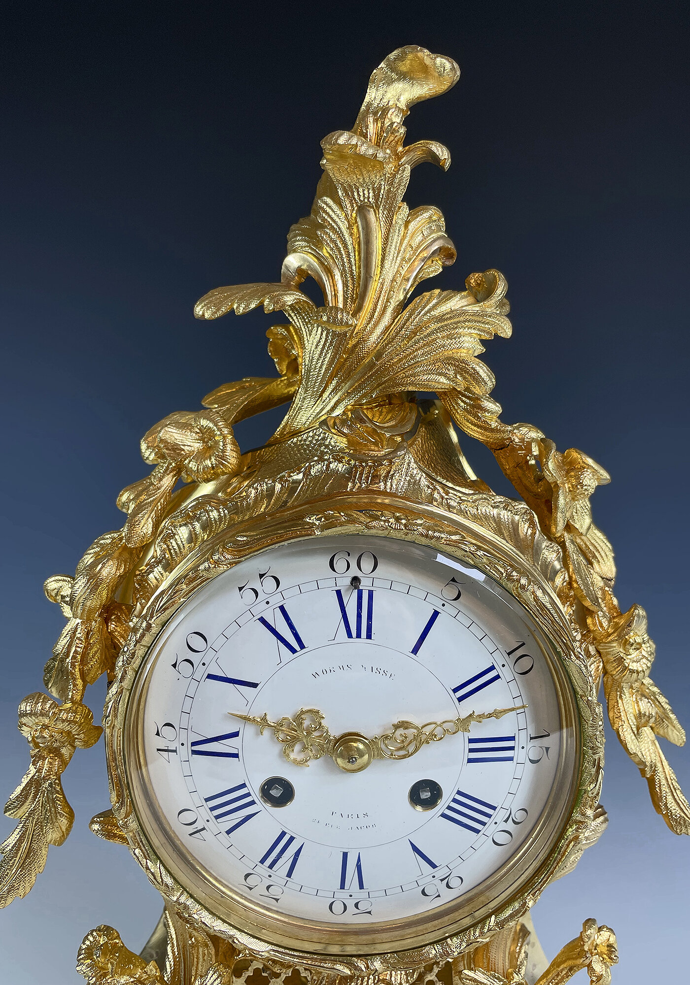 pendule style Louis XV (4)