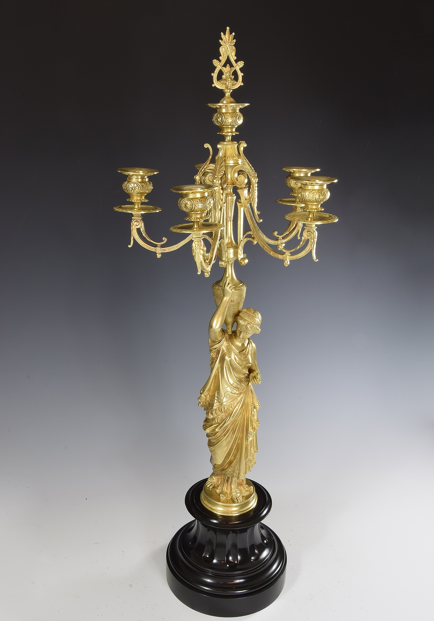 candelabre chandelier bronze empire (2)