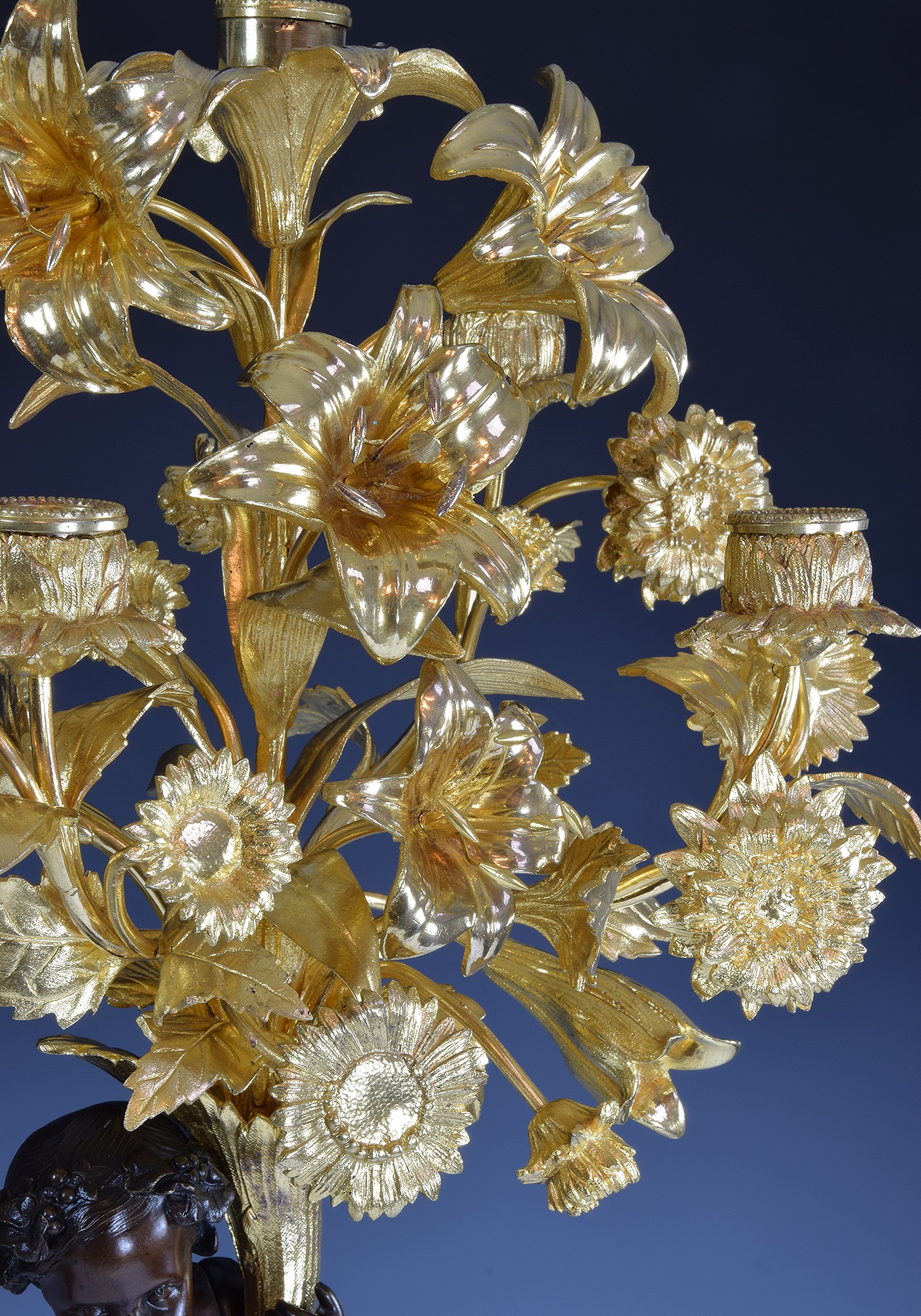 chandelier fleurie candelabre (10)