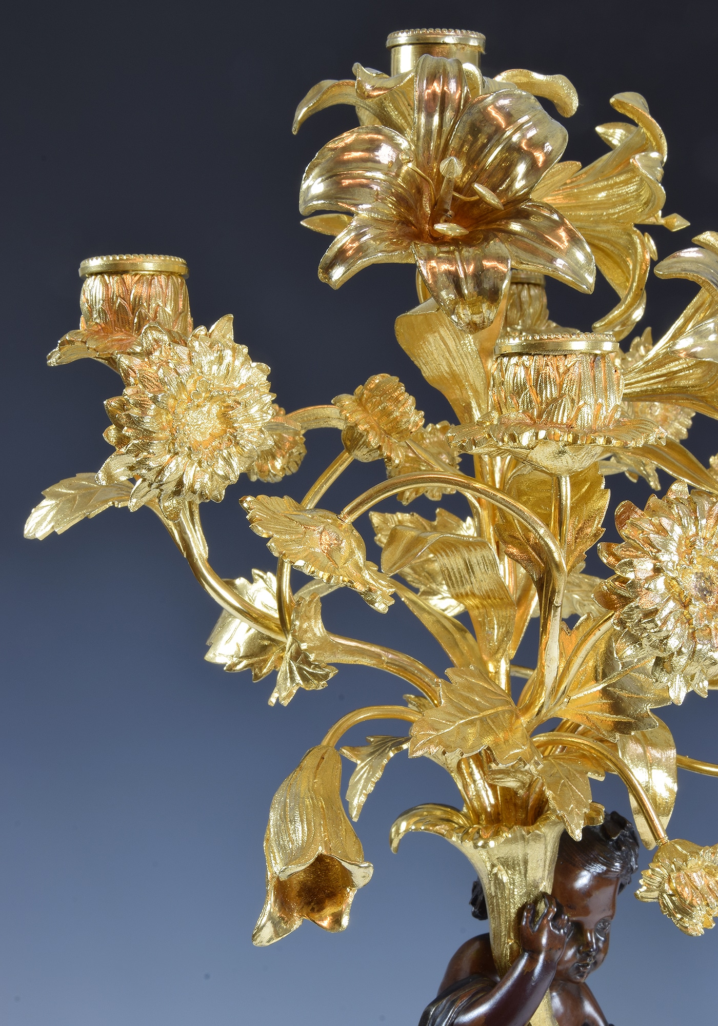 chandelier fleurie candelabre (14)