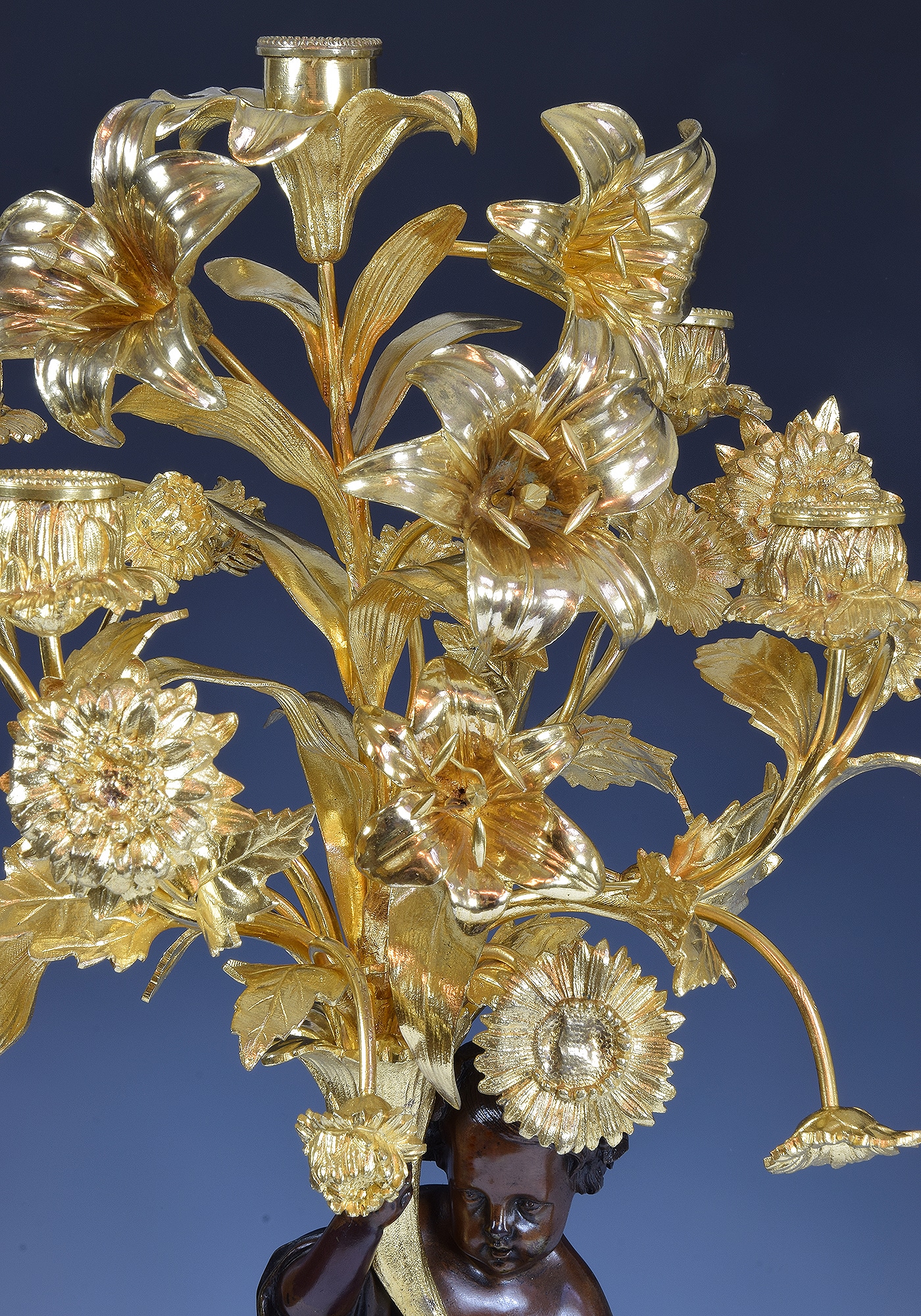 chandelier fleurie candelabre (9)